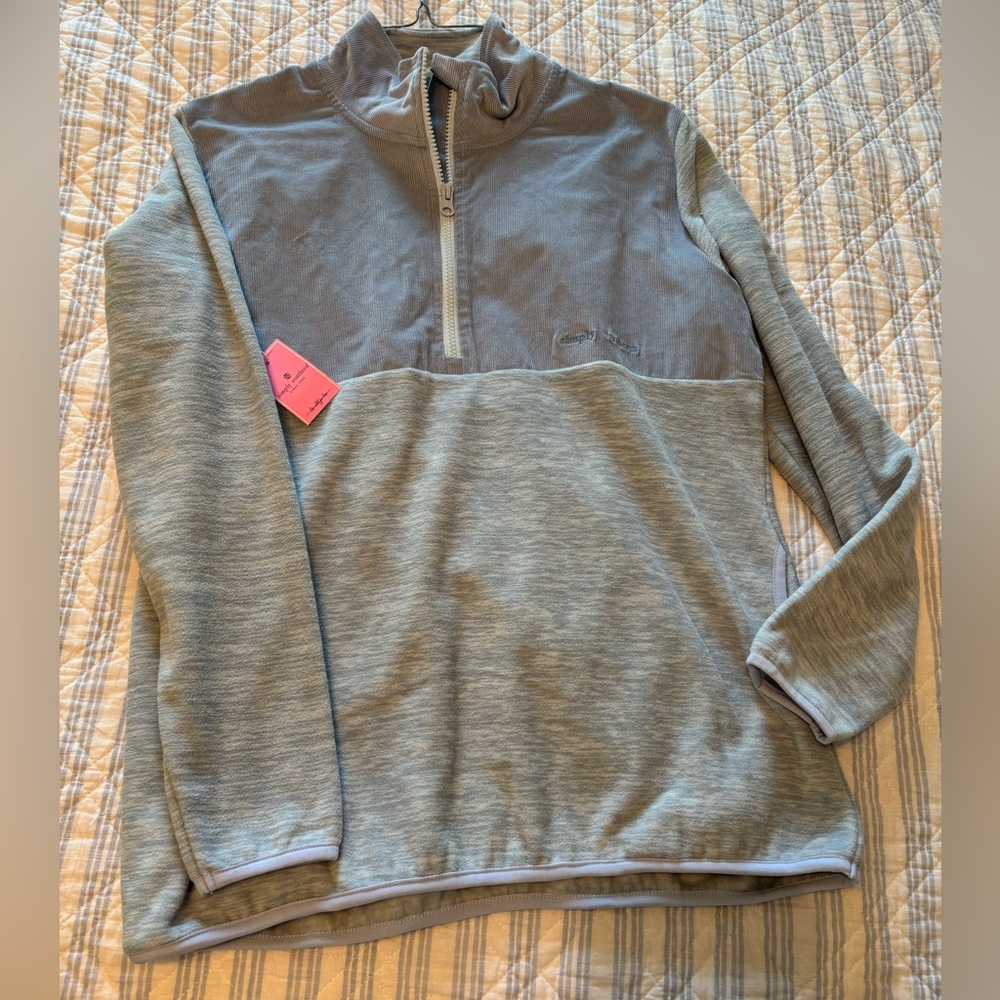 Simply Southern Light Bluish Gray Pullover